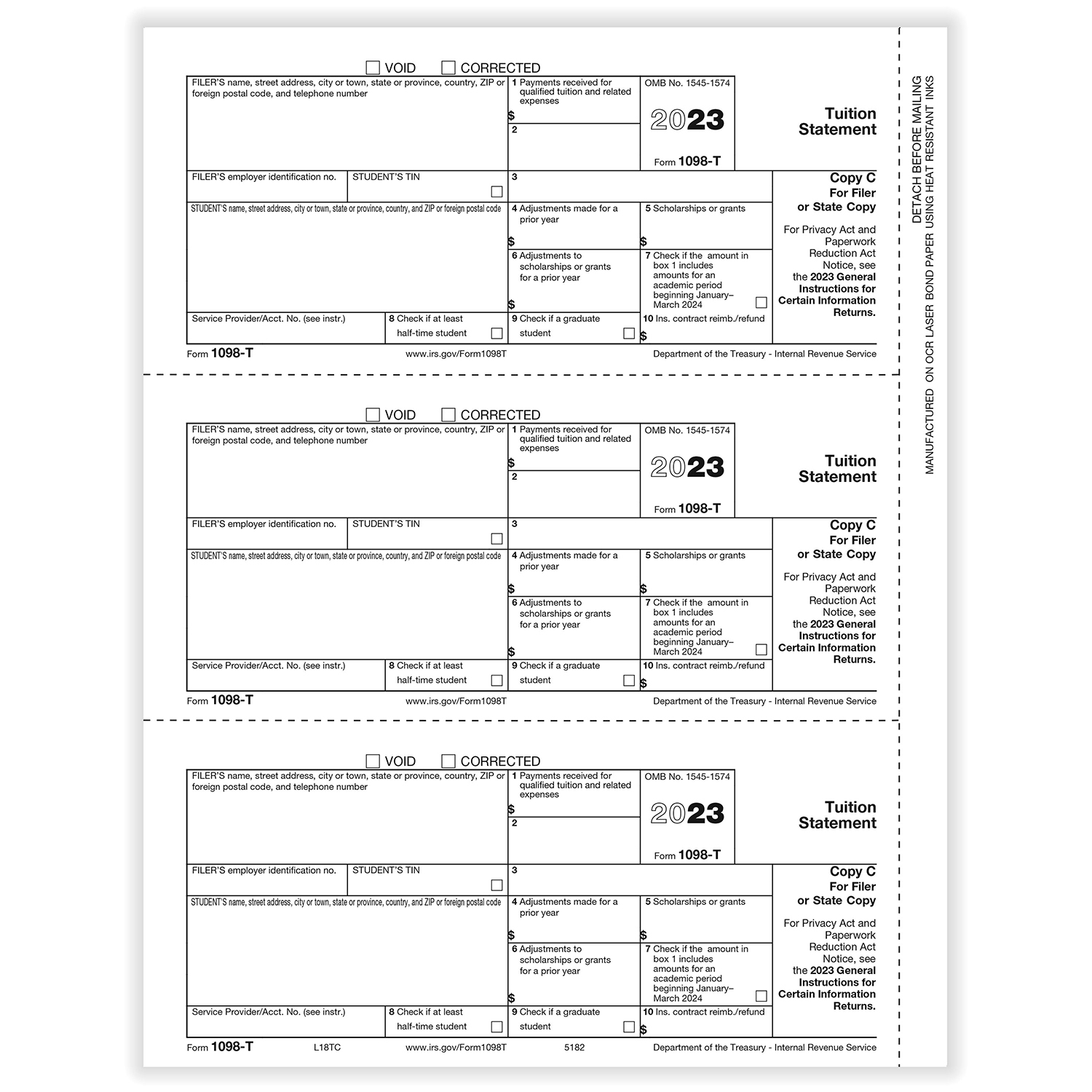 1098 T Form 2023