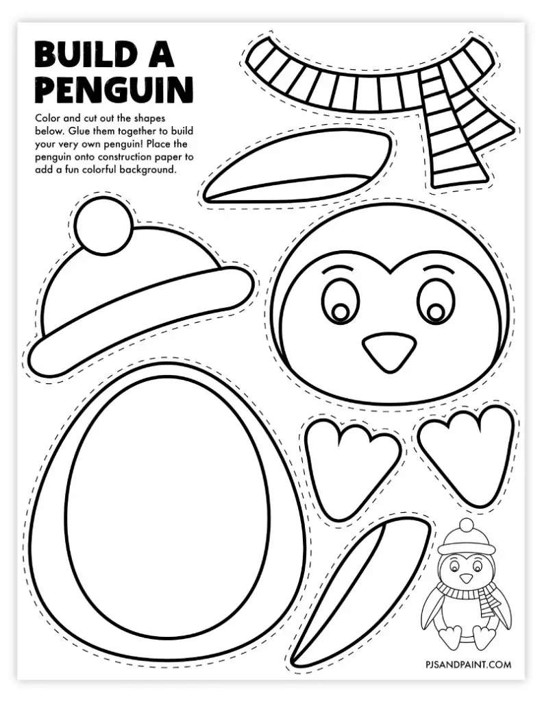 15 Free Printable Winter Games And Activities Pjs And Paint