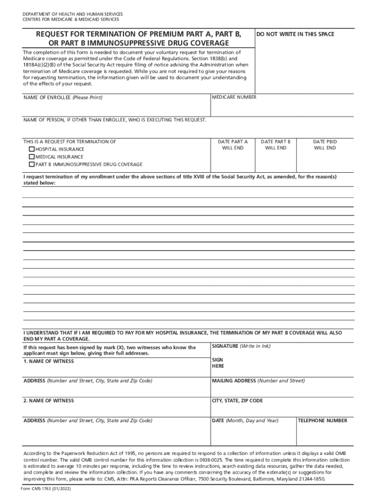 2022 2025 Form CMS 1763 Fill Online Printable Fillable Blank 