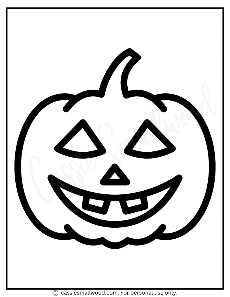 Free Printable Halloween Pumpkin Templates