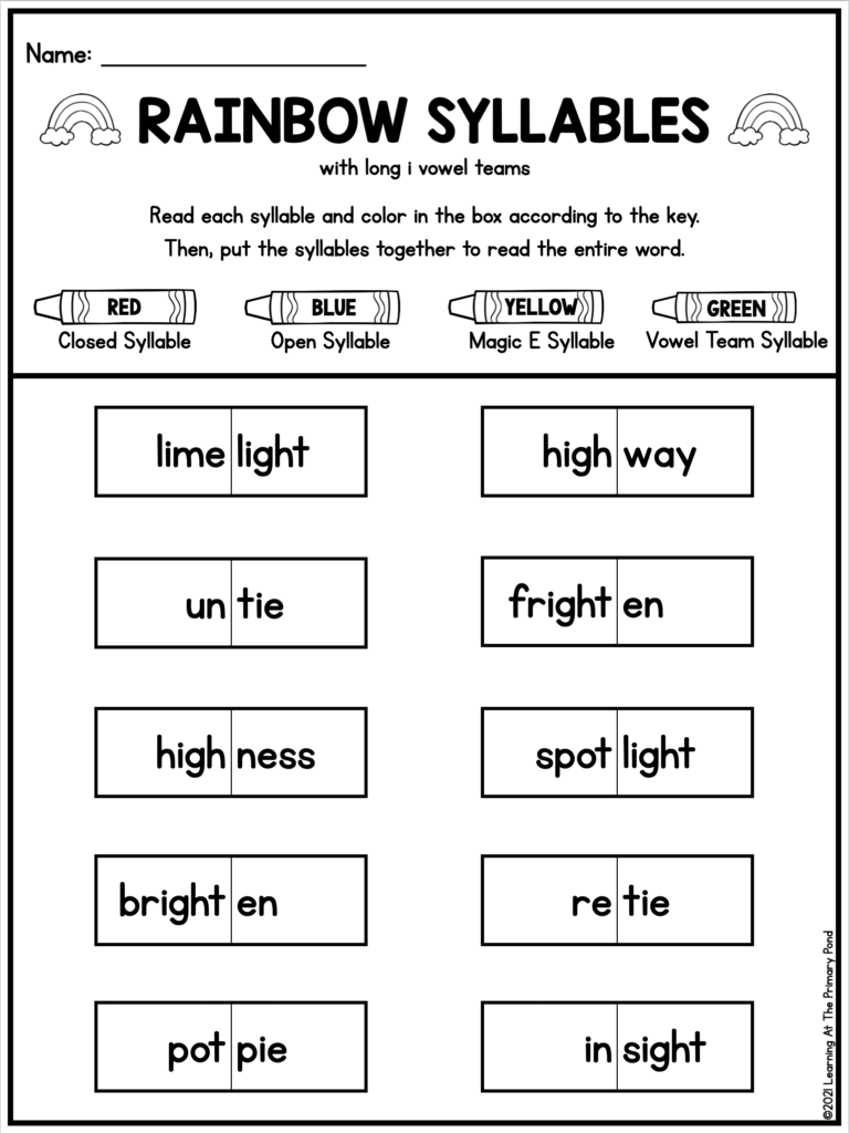 4 Engaging Activities For Teaching Multisyllabic Words Learning 