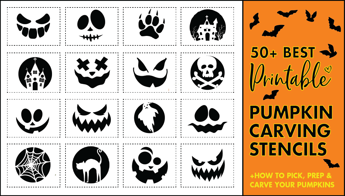 Pumpkin Carving Template Free Printable