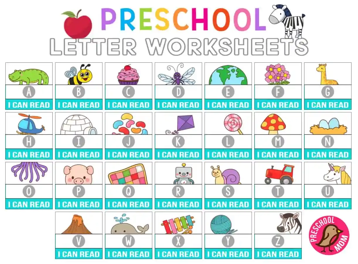 Printable Alphabet Letter Worksheets