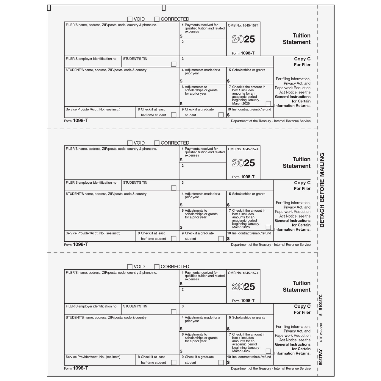 1098 T Form 2025