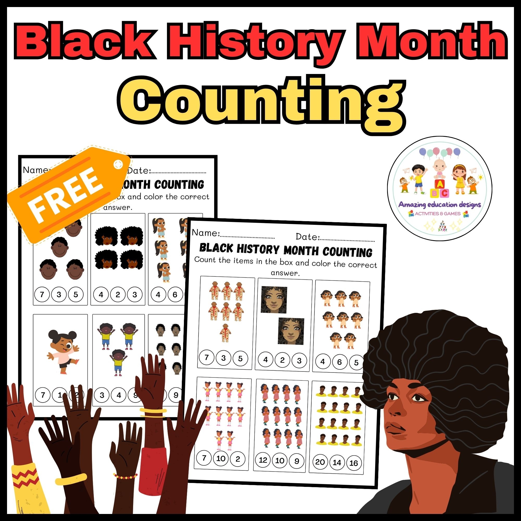 Black History Month Free Printable Worksheets