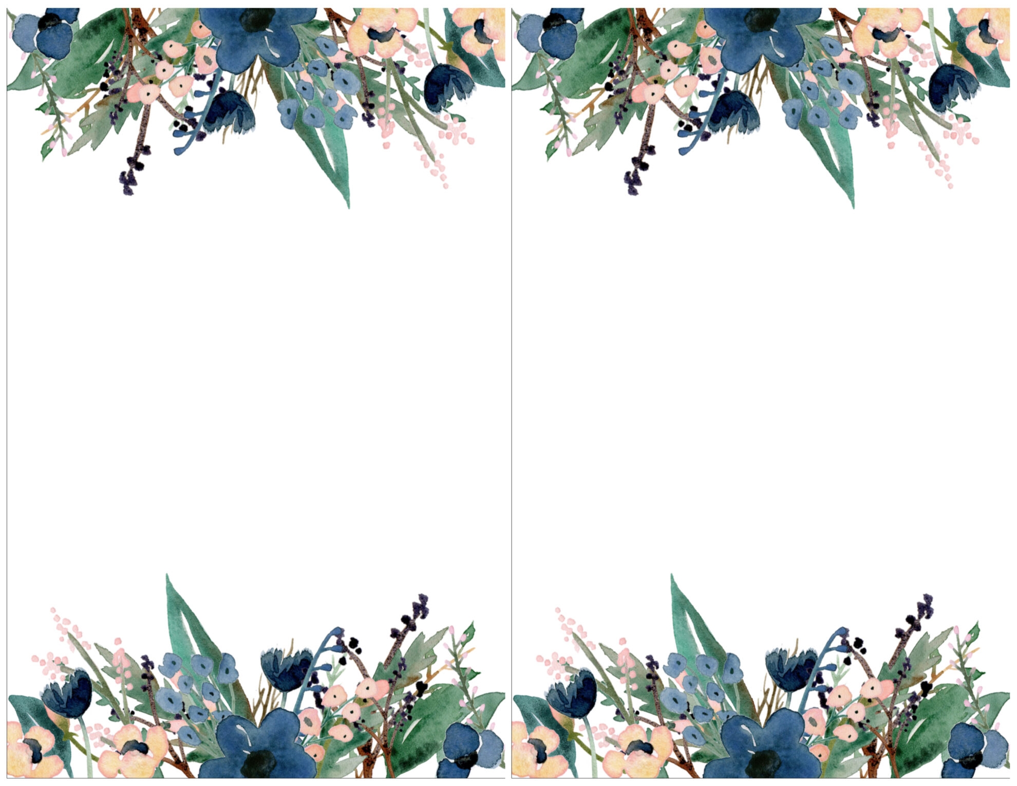 Template For Invitations Free Printable