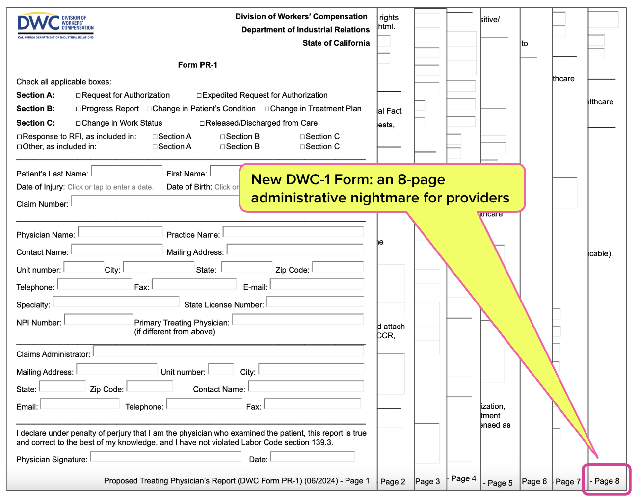 CA DWC To Impose Costly New Reporting Burdens DaisyBill