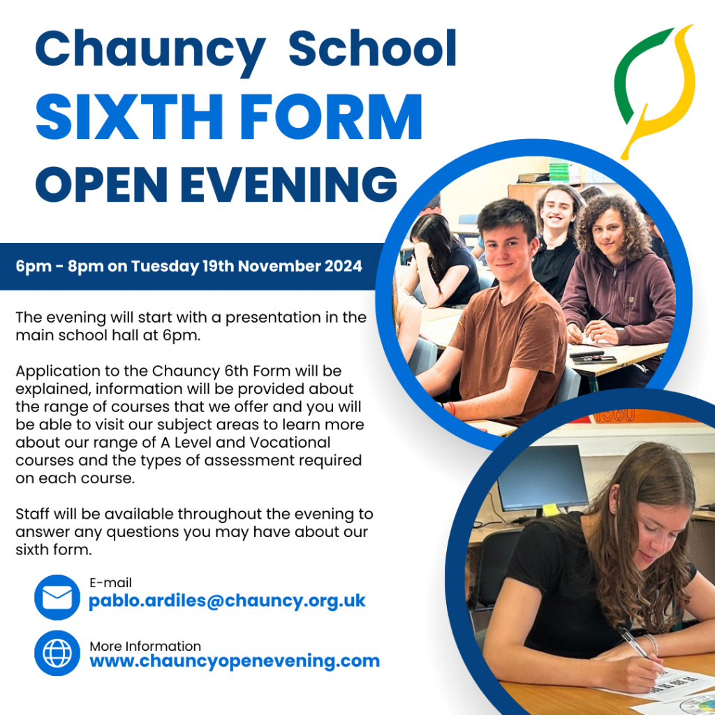 Sixth Form 2024 Applications Examples