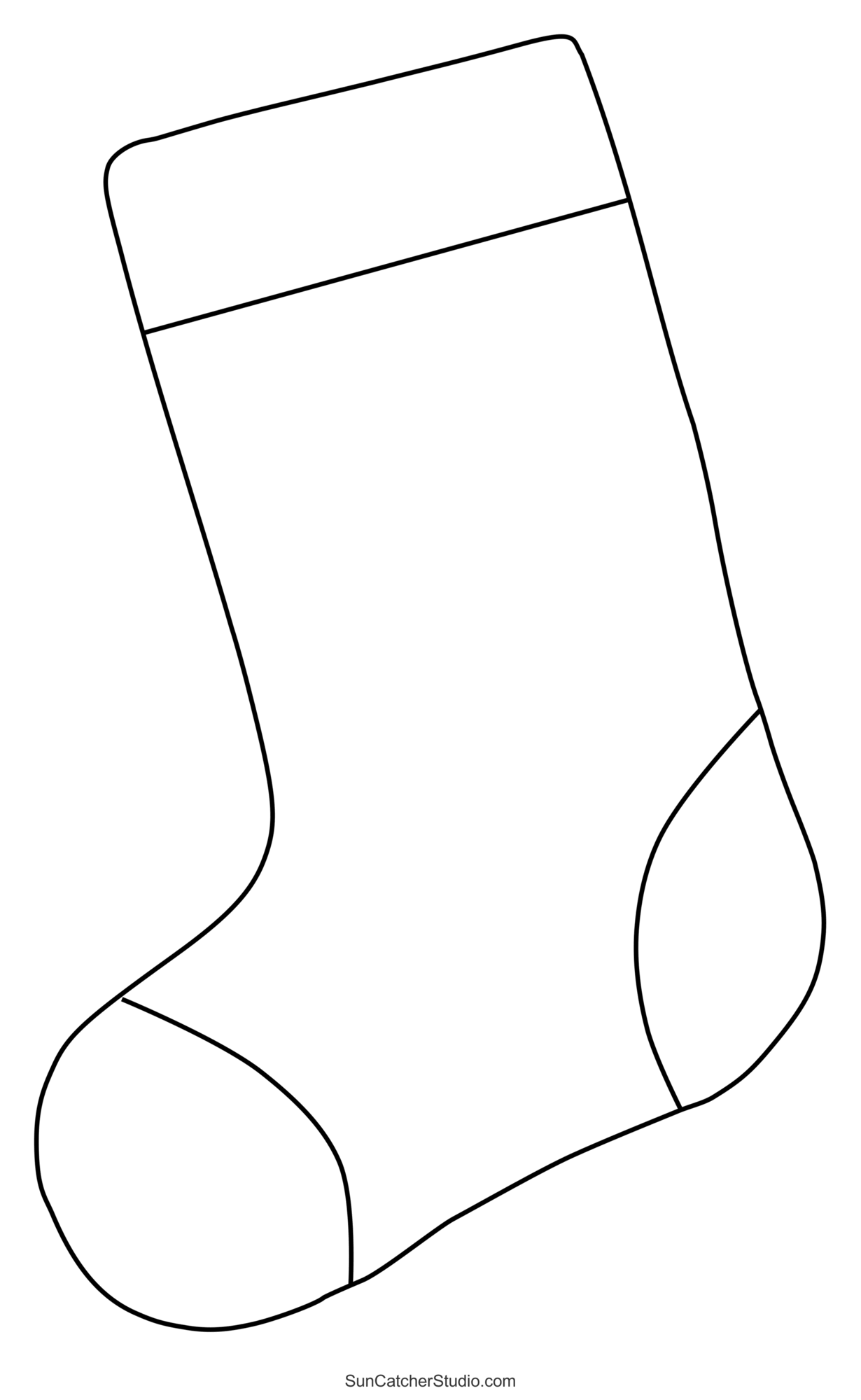 Christmas Stocking Patterns Printable Stencils amp Templates 