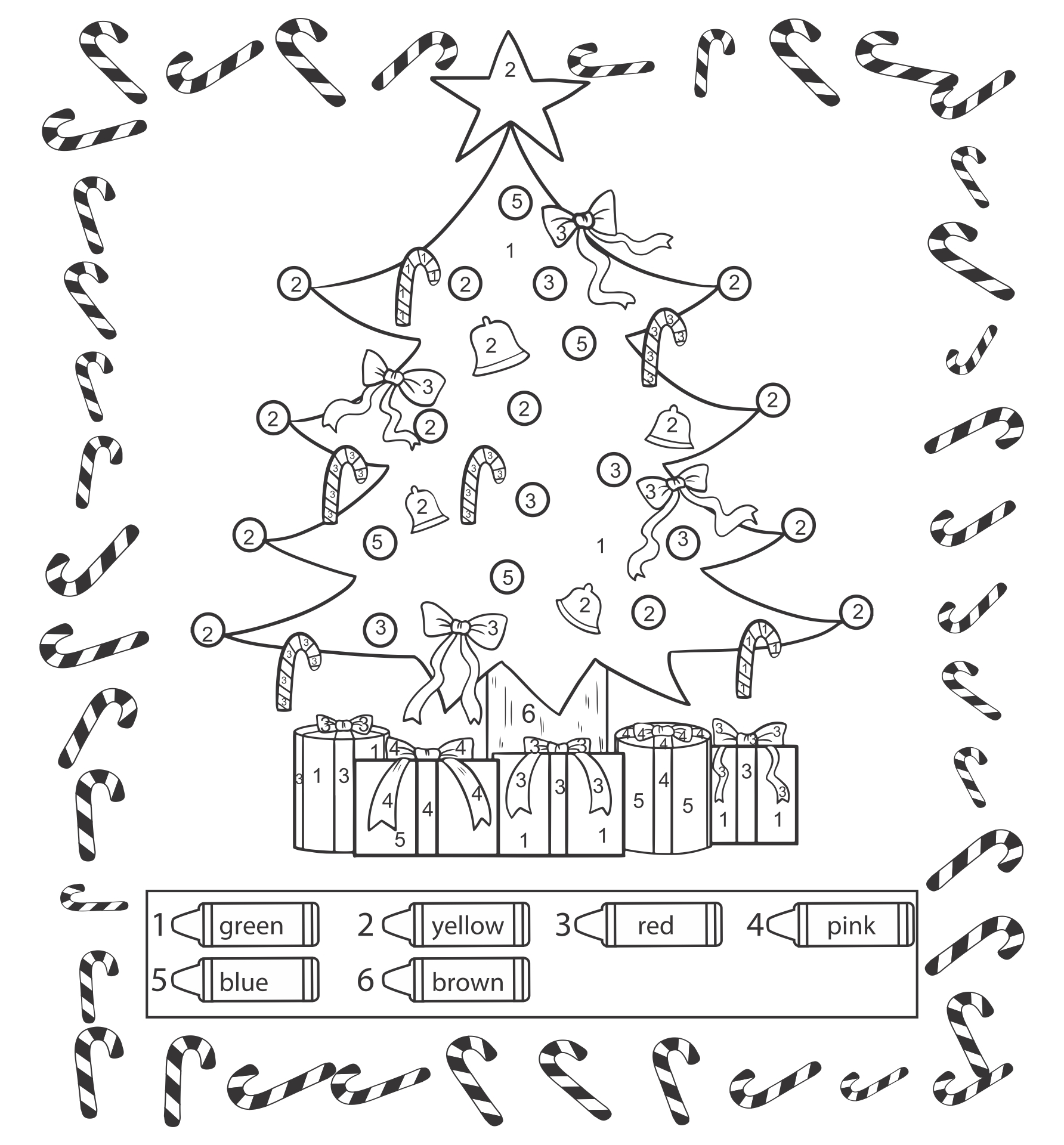 Christmas Worksheets Skip To My Lou Worksheets Library