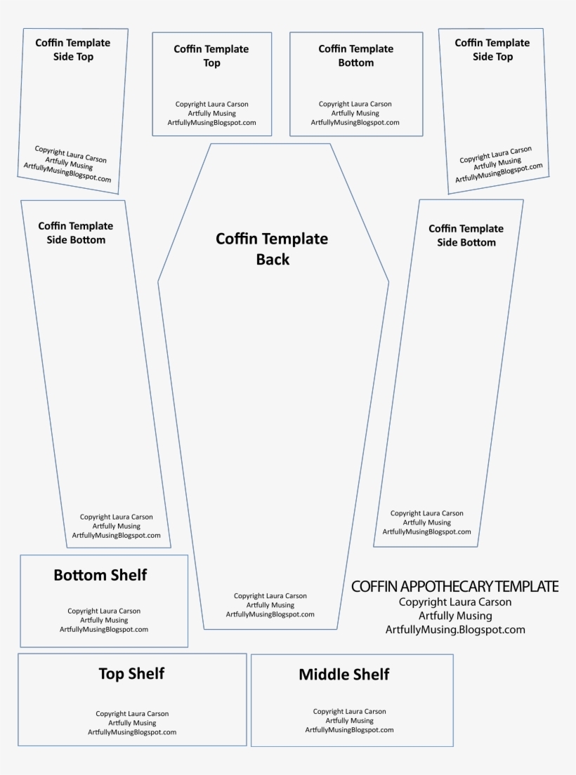 Free Printable Coffin Template Printable