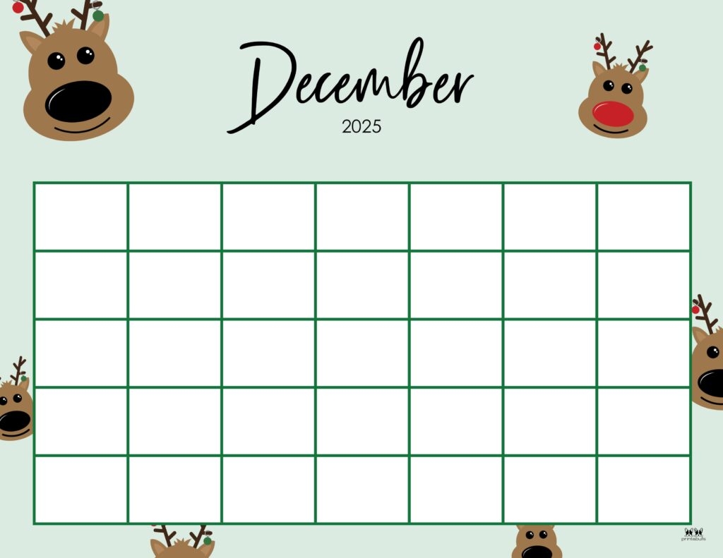 Printable December Calendar 2025 Pdf