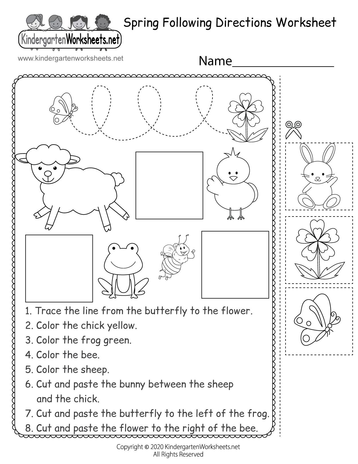 Discover 61 Spring Worksheets And Spring Kindergarten Ideas 