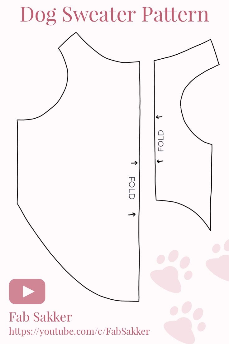 DIY Dog Sweater Tutorial FREE PATTERN