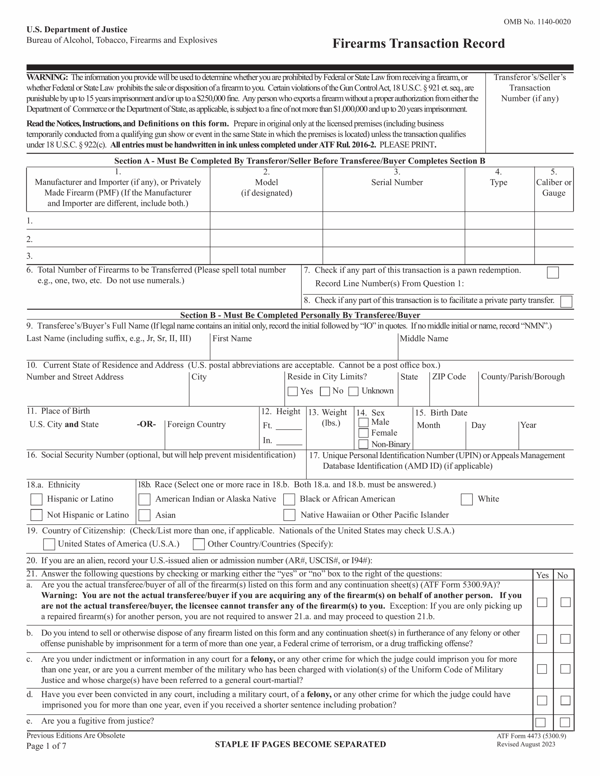 Ds-11 Form Pdf Printable