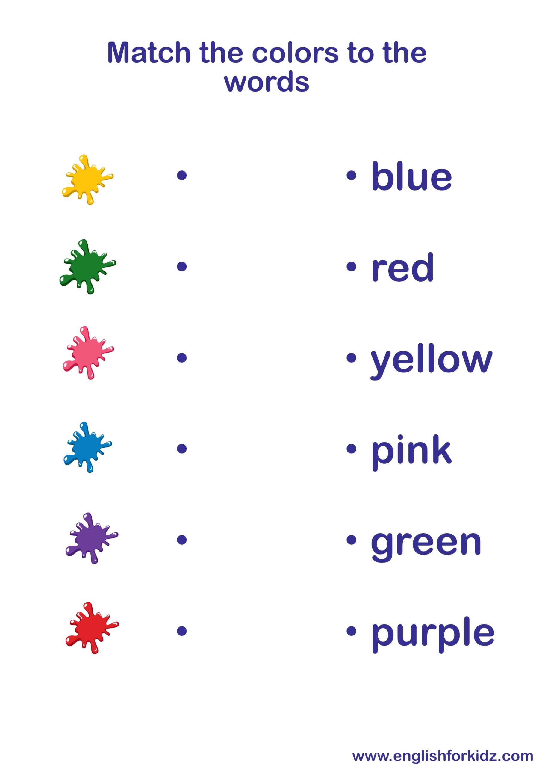 English For Kids Step By Step Spring Vocabulary Worksheets 