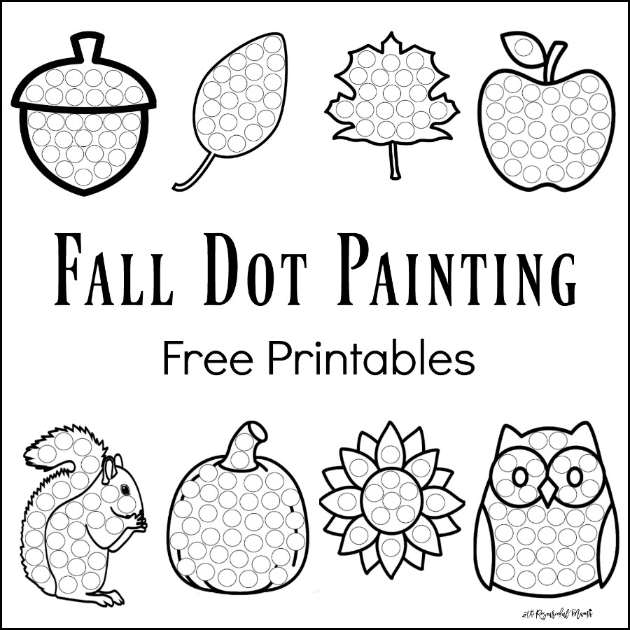 Fall Printable Worksheets For Preschool