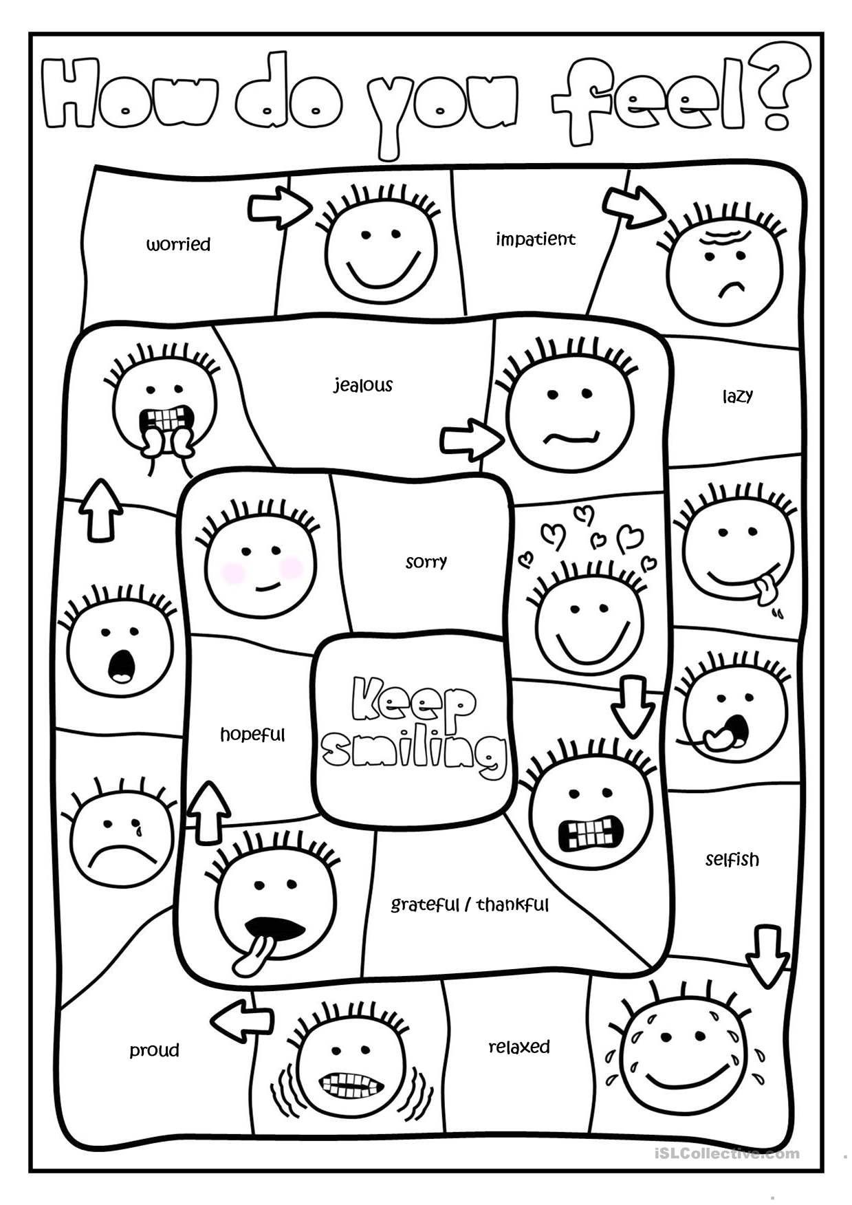 Feelings amp amp Emotions Worksheets Worsheets Library 