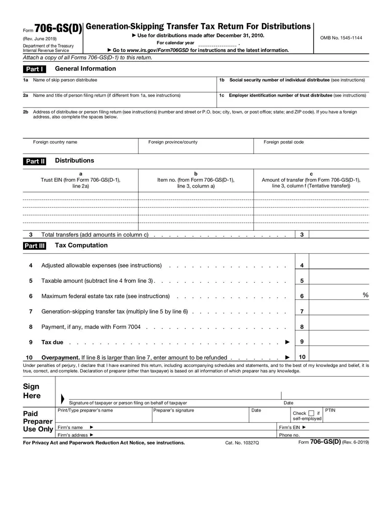 Form 706 Instructions 2022