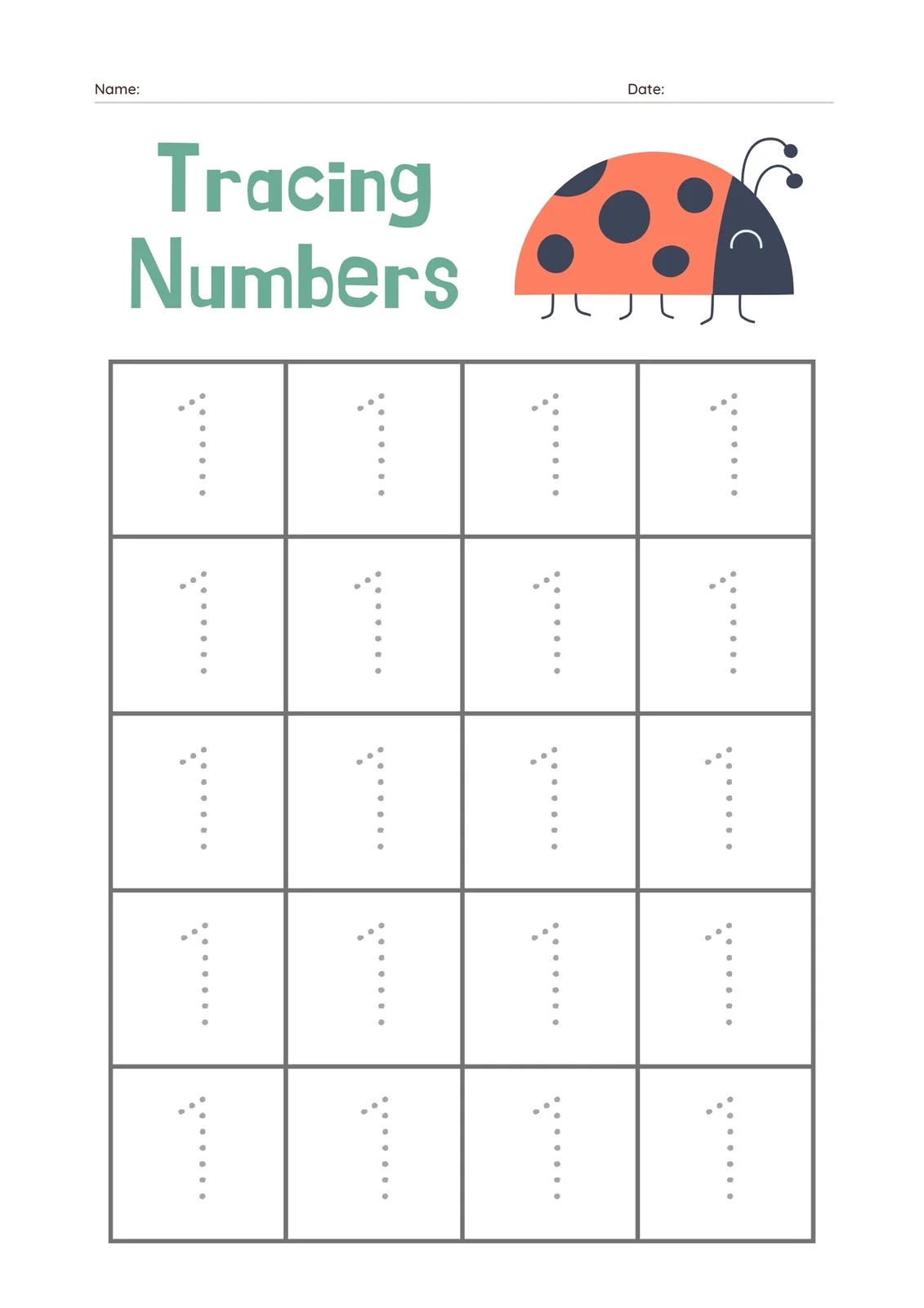 Free Toddler Printable Worksheets