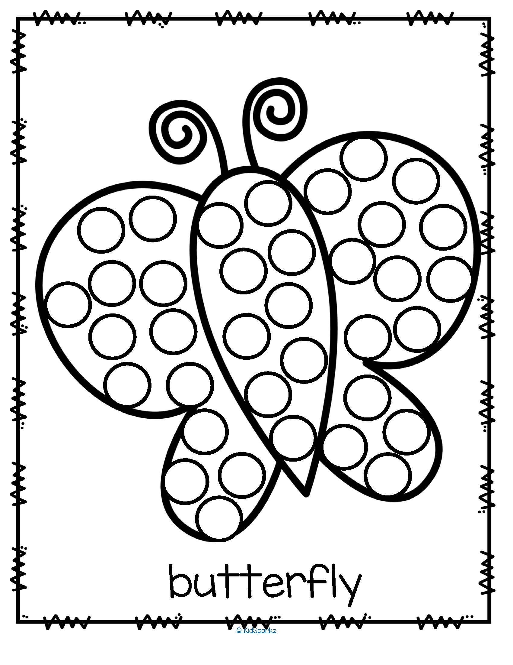 Free Printable Dot Art