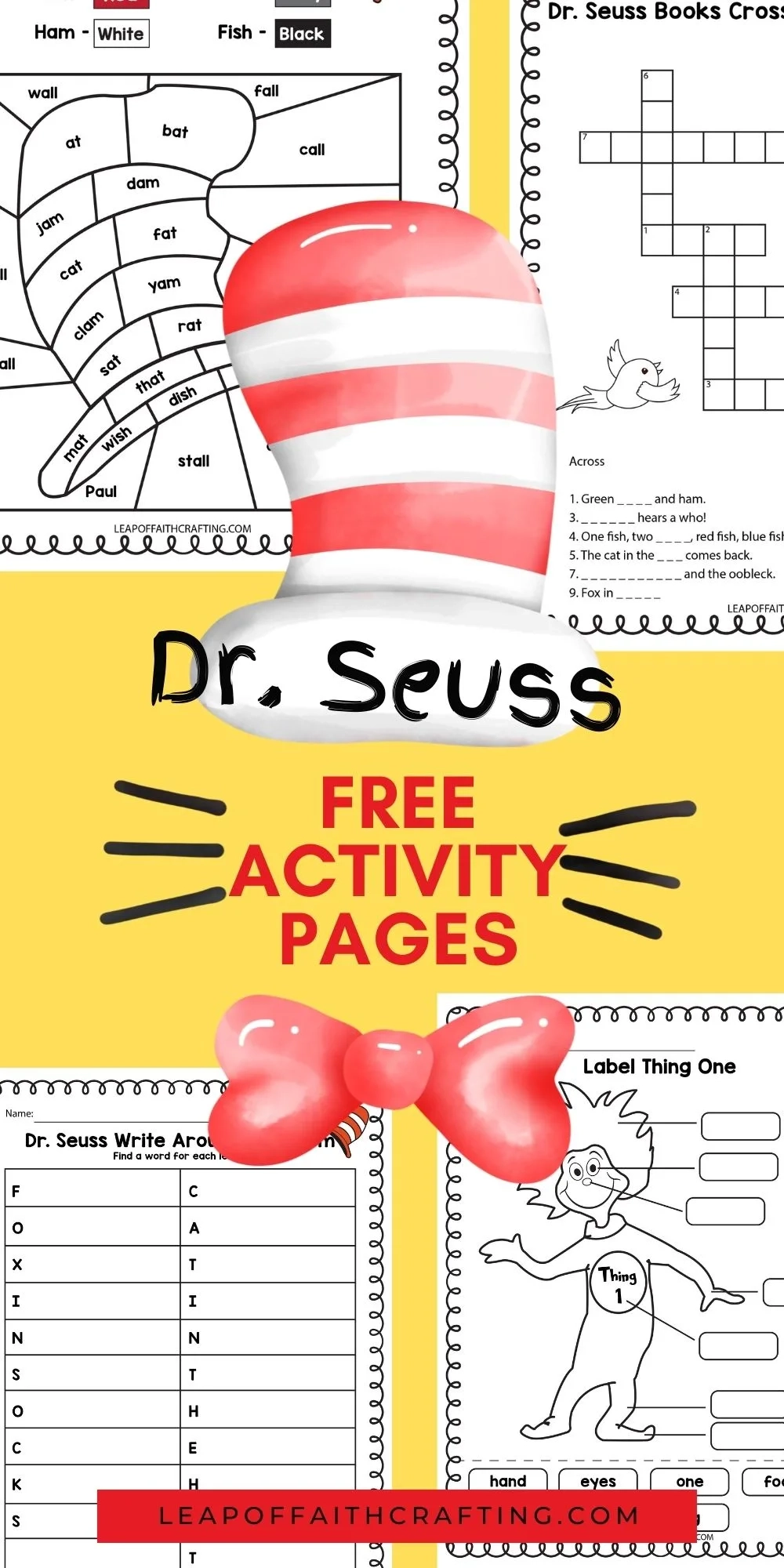 Dr Seuss Free Printables For Kids