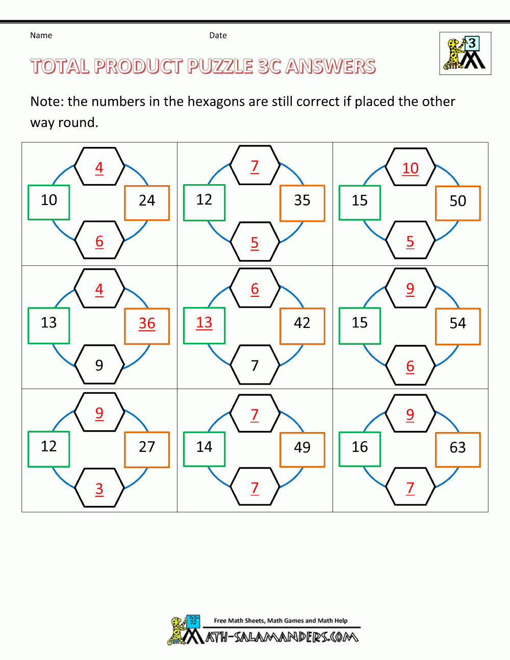 Free Fun Multiplication Puzzle Worksheet Download Free Fun 