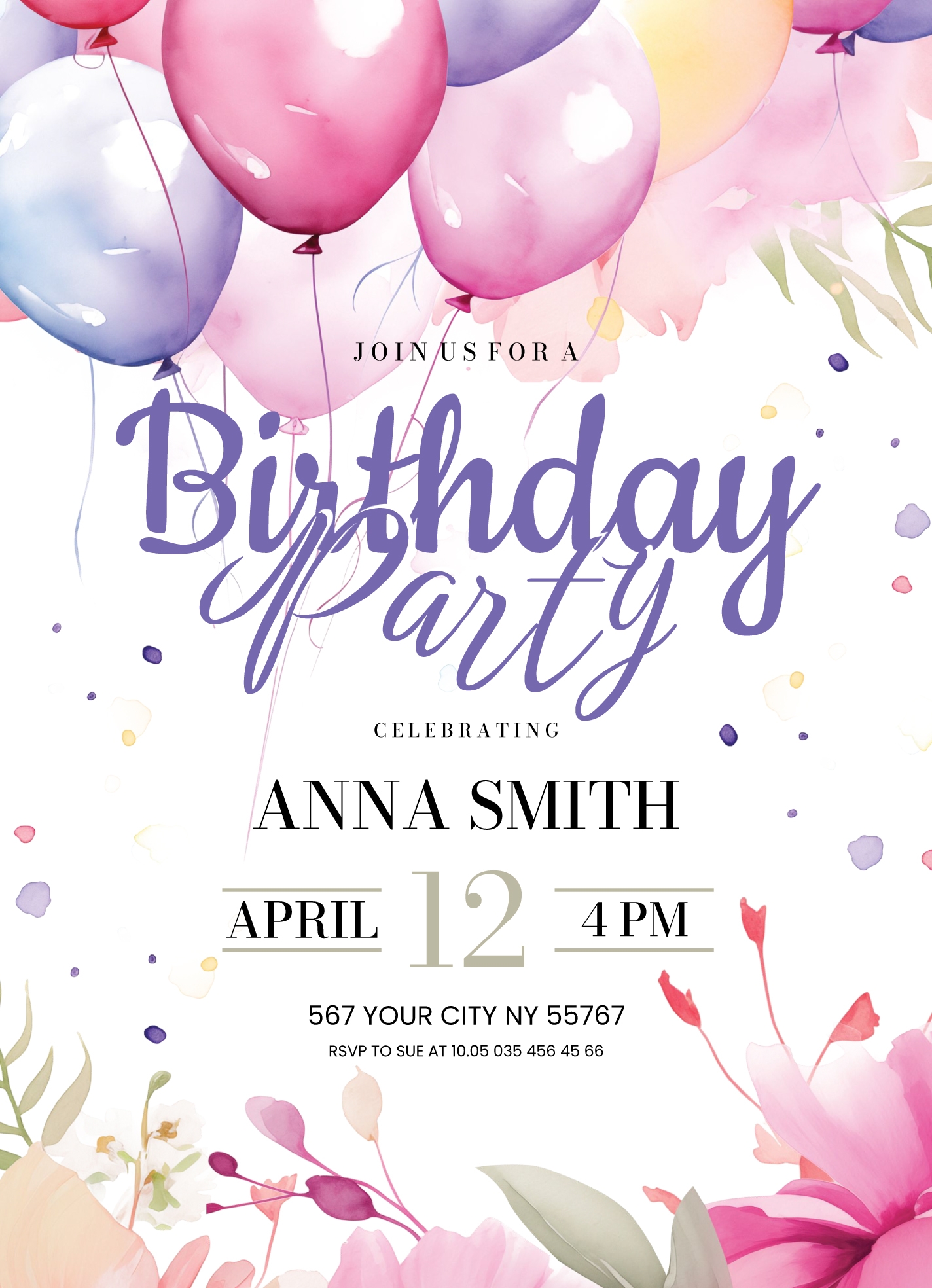 Free Printable Invitation Templates