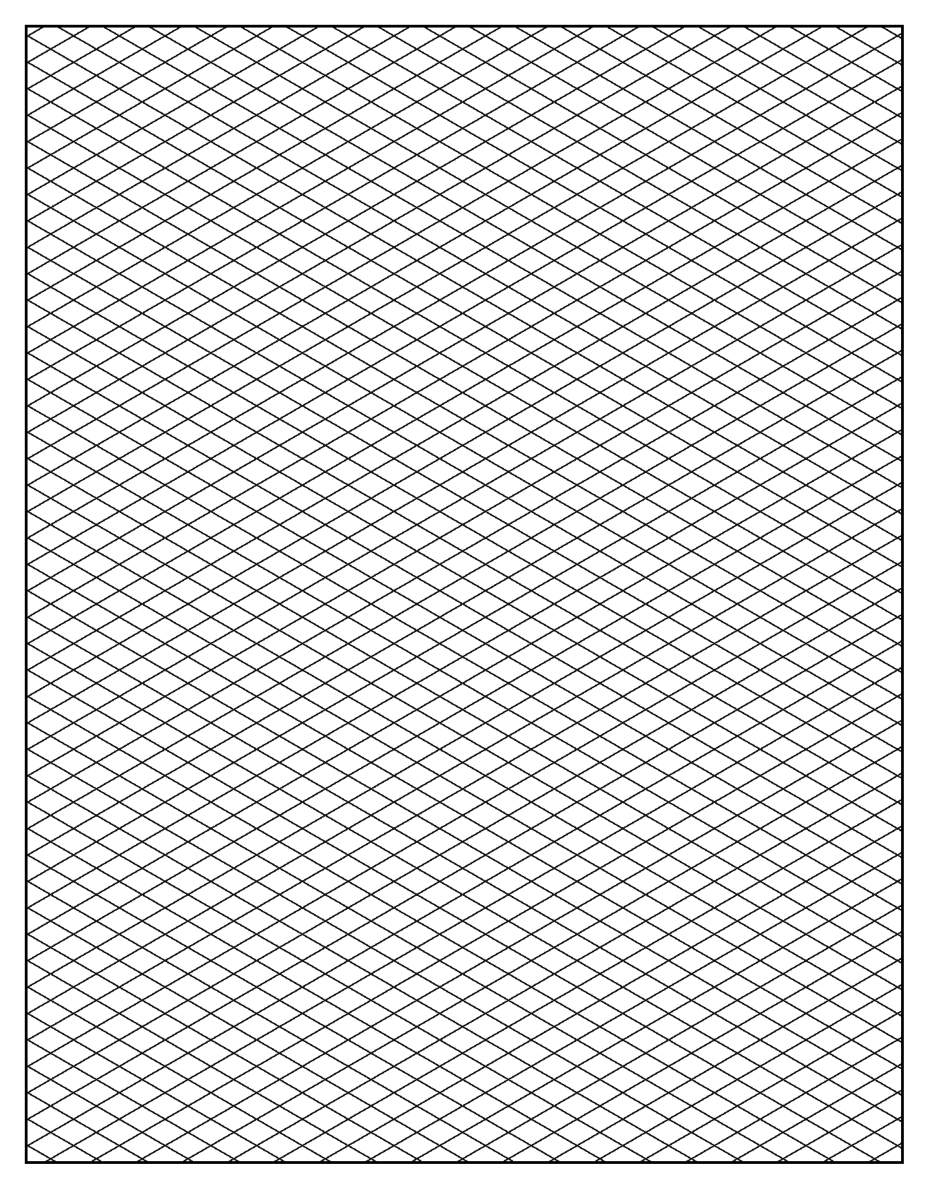 Free Isometric Graph Paper To Print Worksheets Library
