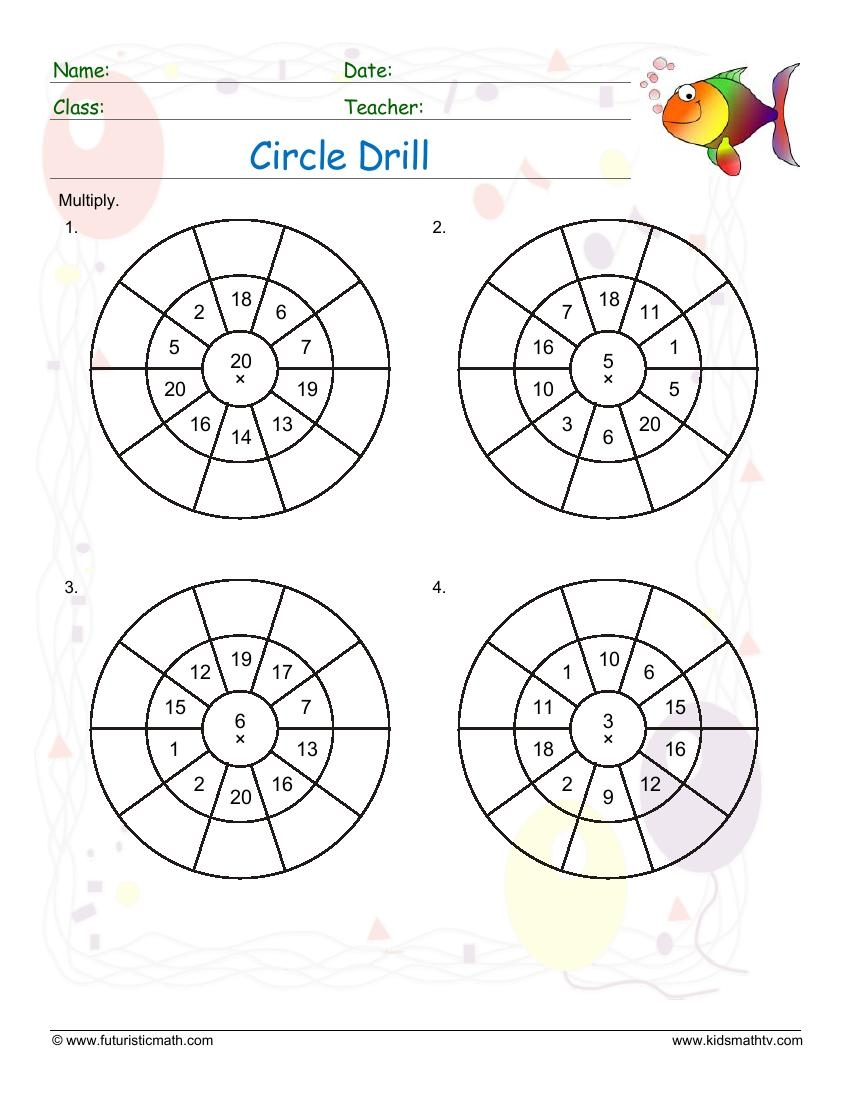 Free Printable Multiplication Puzzles