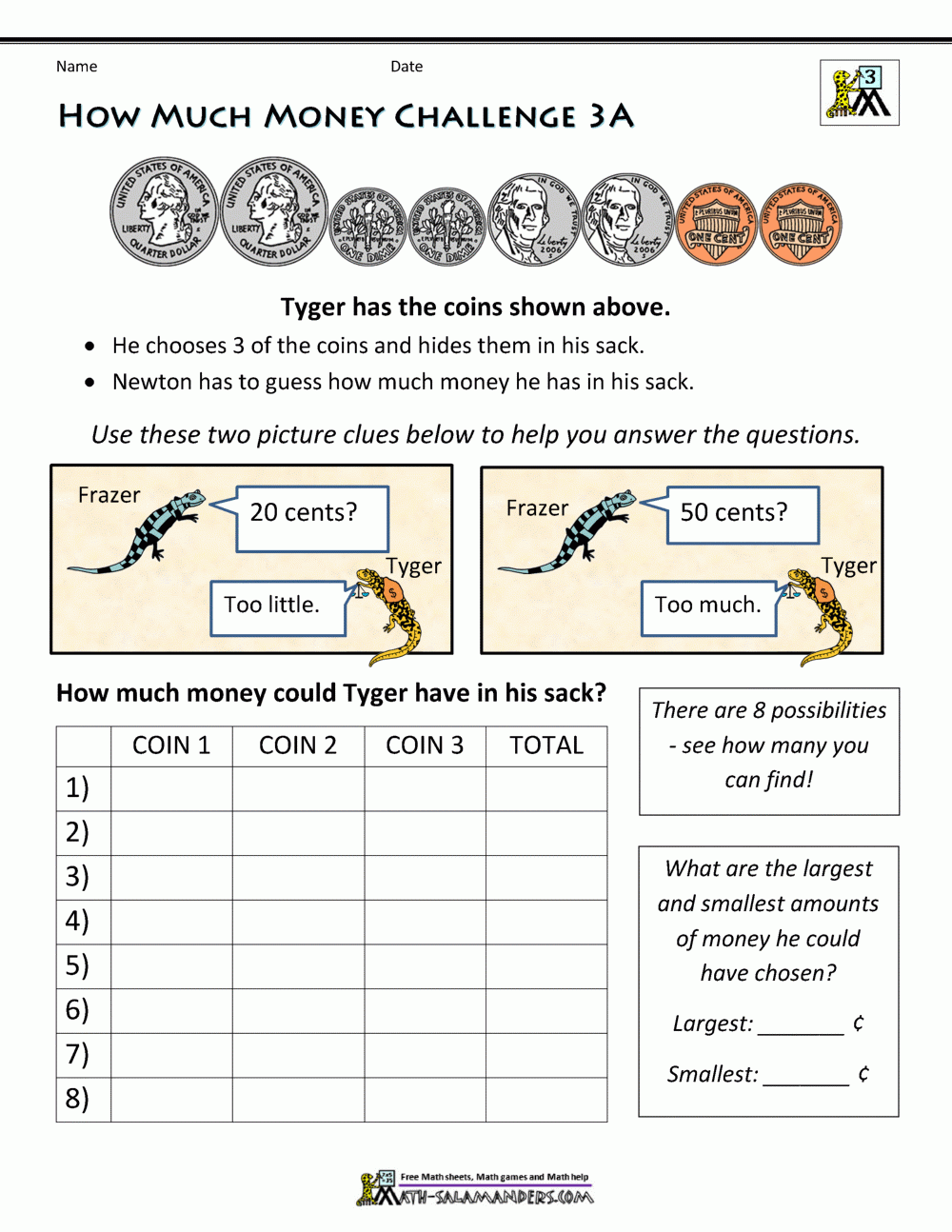 Free Money Worksheet Grade 3 Download Free Money Worksheet Grade 