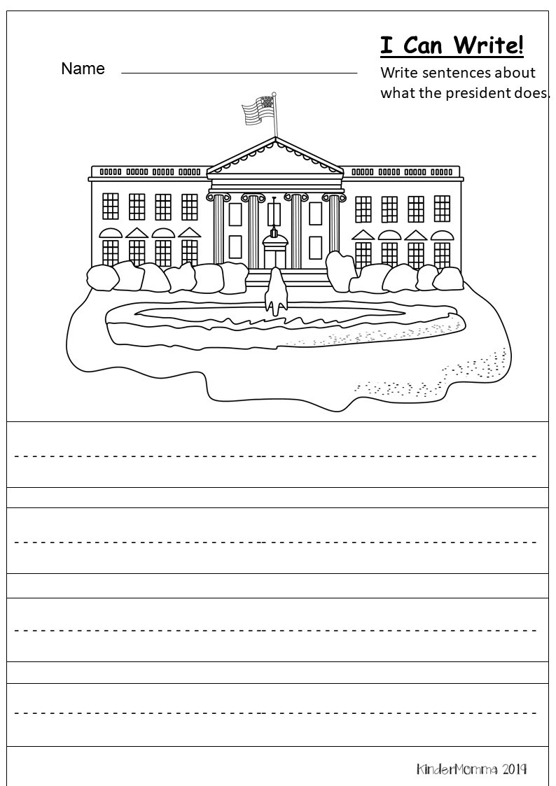 Presidents Day Free Printable Worksheets