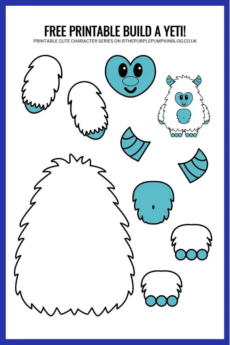 Printable Winter Craft Template