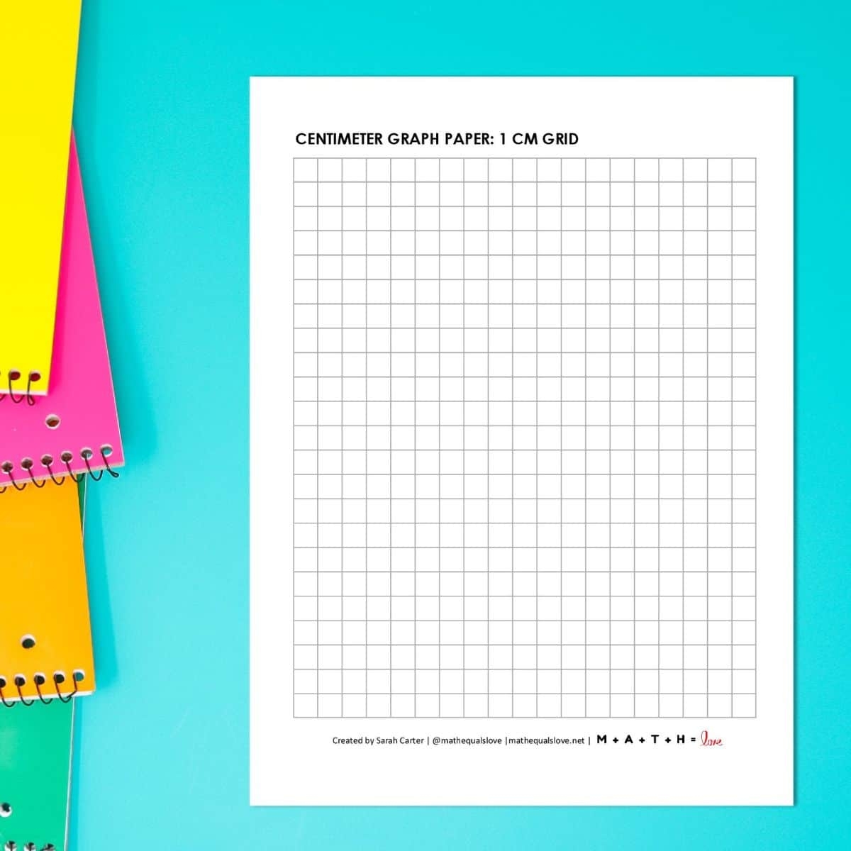Printable Grid Paper 1 Cm