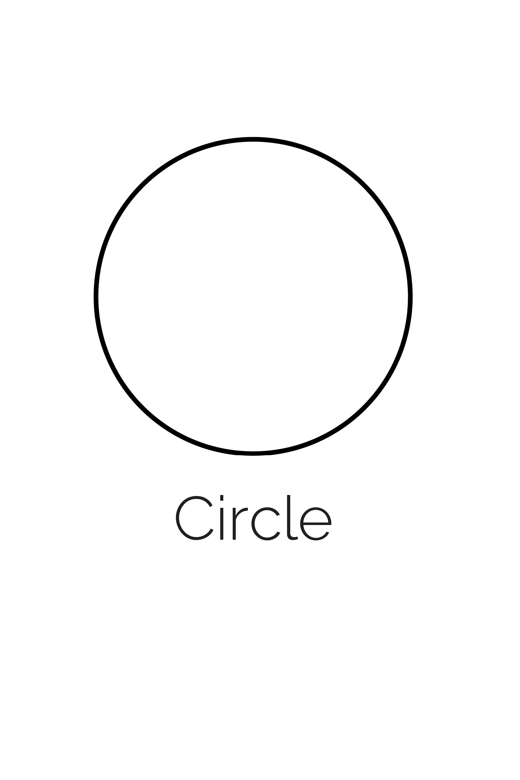 Free Printable Circle Shape Worksheets