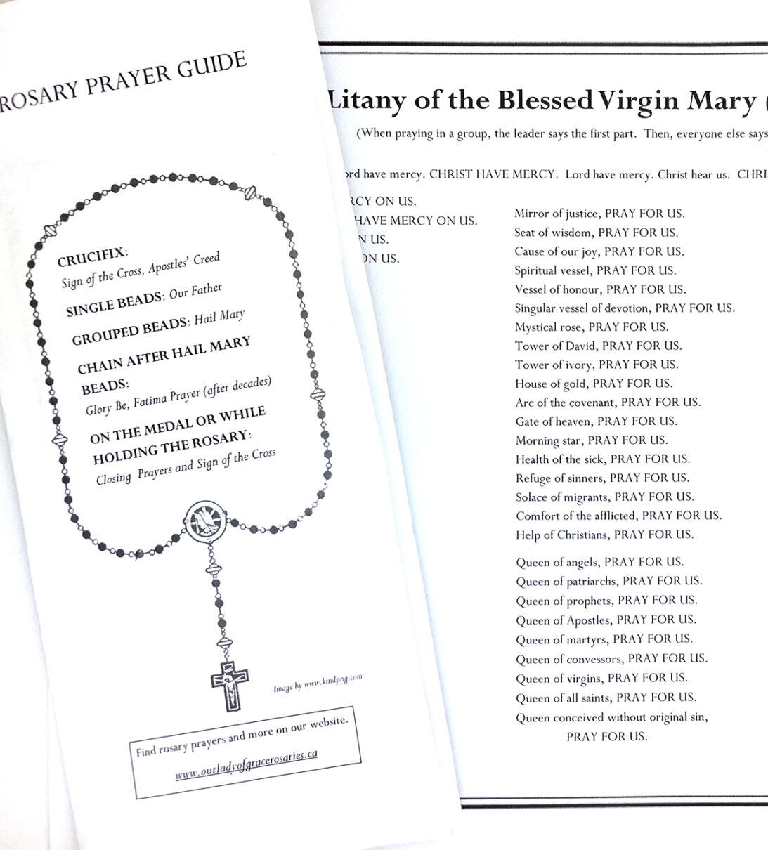 Scriptural Rosary Printable Pdf