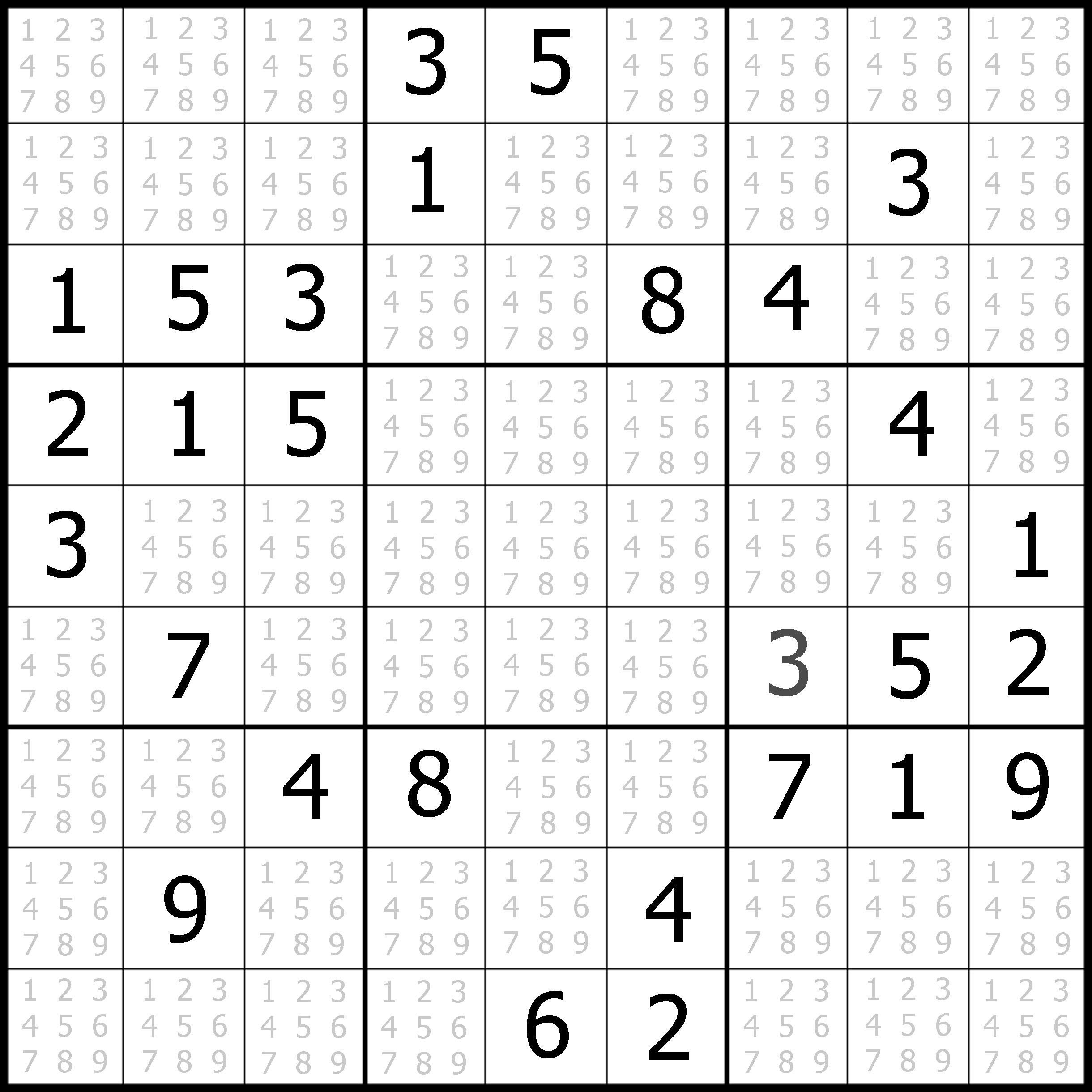 Printable Sudoku Puzzles 4 Per Page Pdf