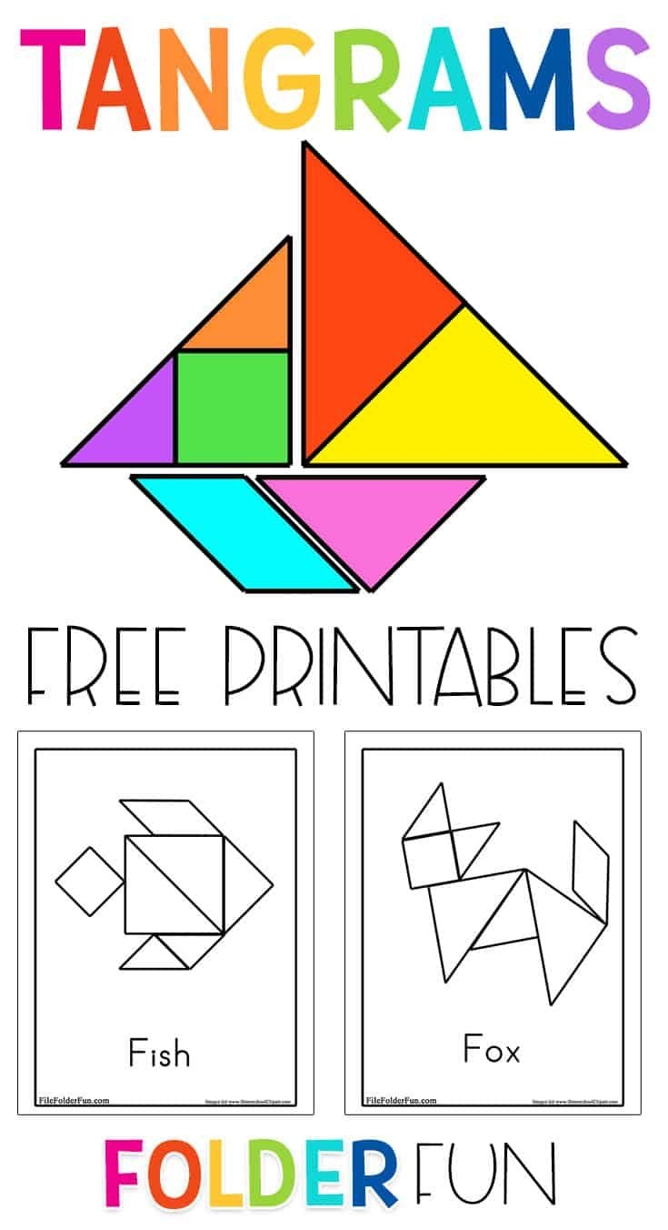 Tangram Puzzles Printable Free