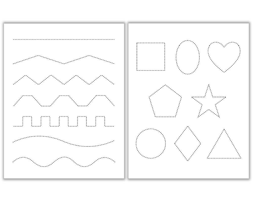 Free Printable Tracing Lines Worksheets Kiddoworksheets 