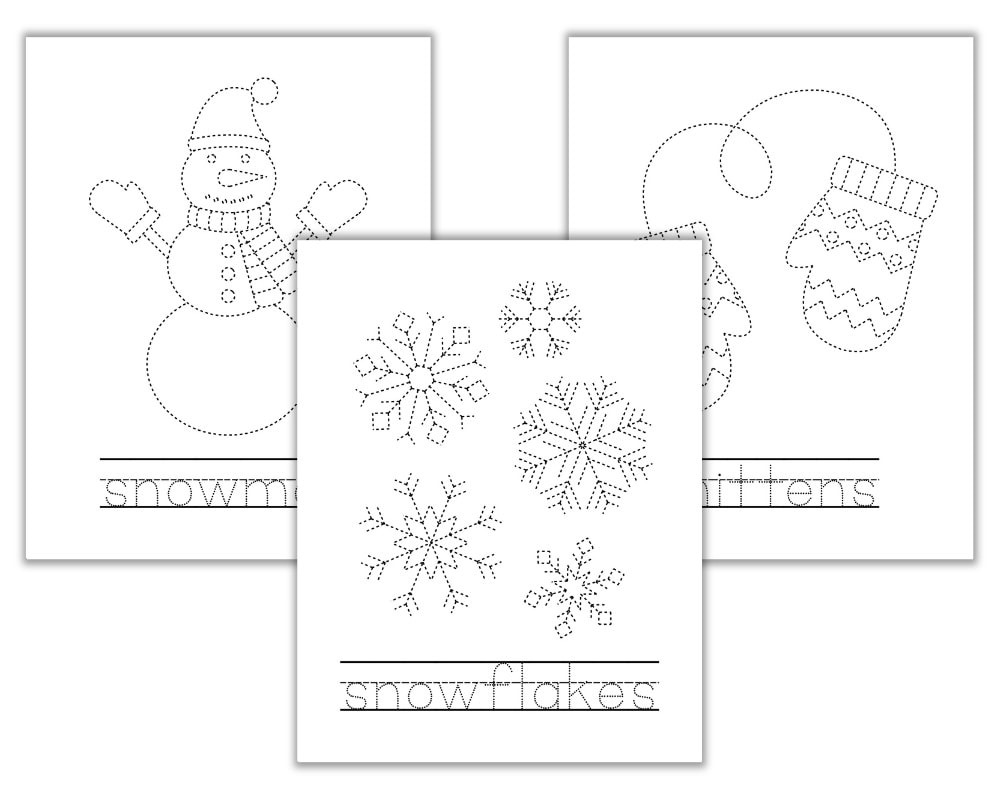 Free Printable Winter Preschool Worksheets
