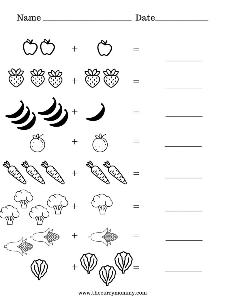 Free Printable Worksheets For Kids The Curry Mommy Worksheets 