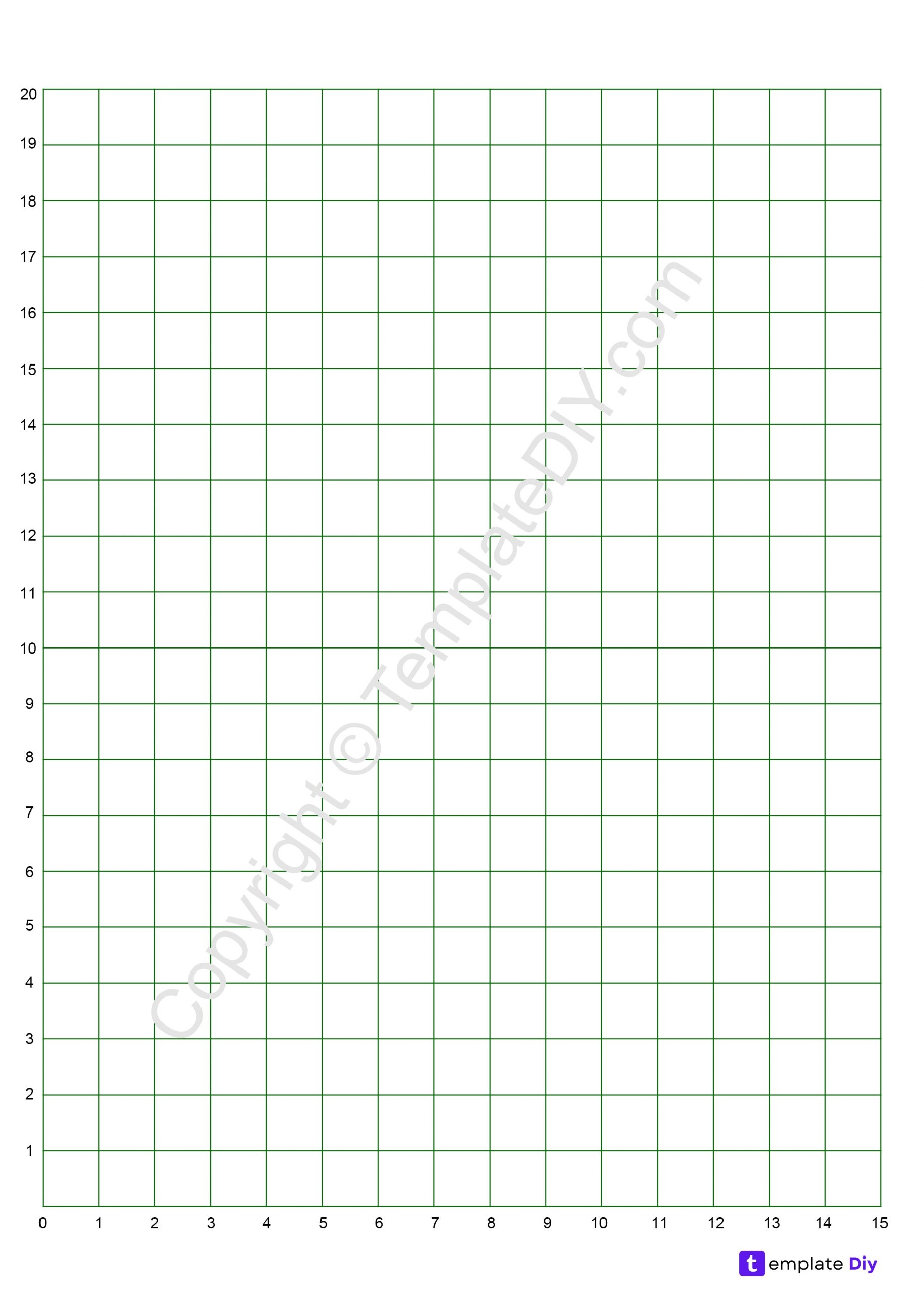 Printable Graph Paper With Numbered Lines