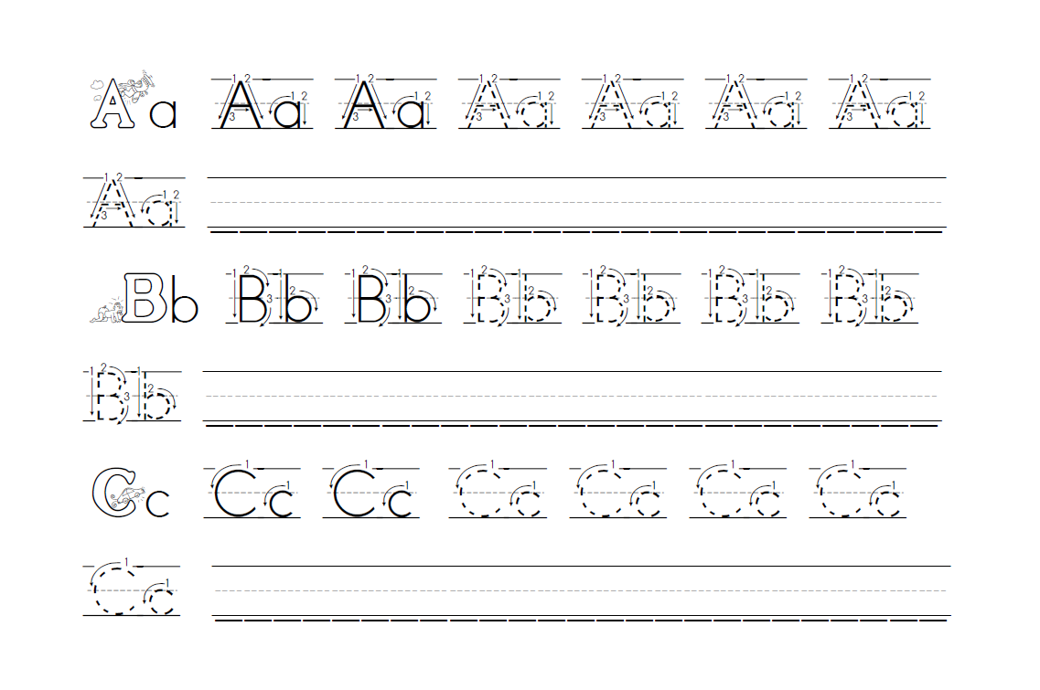 Handwriting Practice Sheets Free Handwriting Worksheets 3 