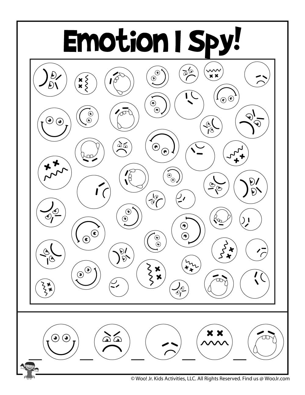 Free Printable Worksheets For Emotions