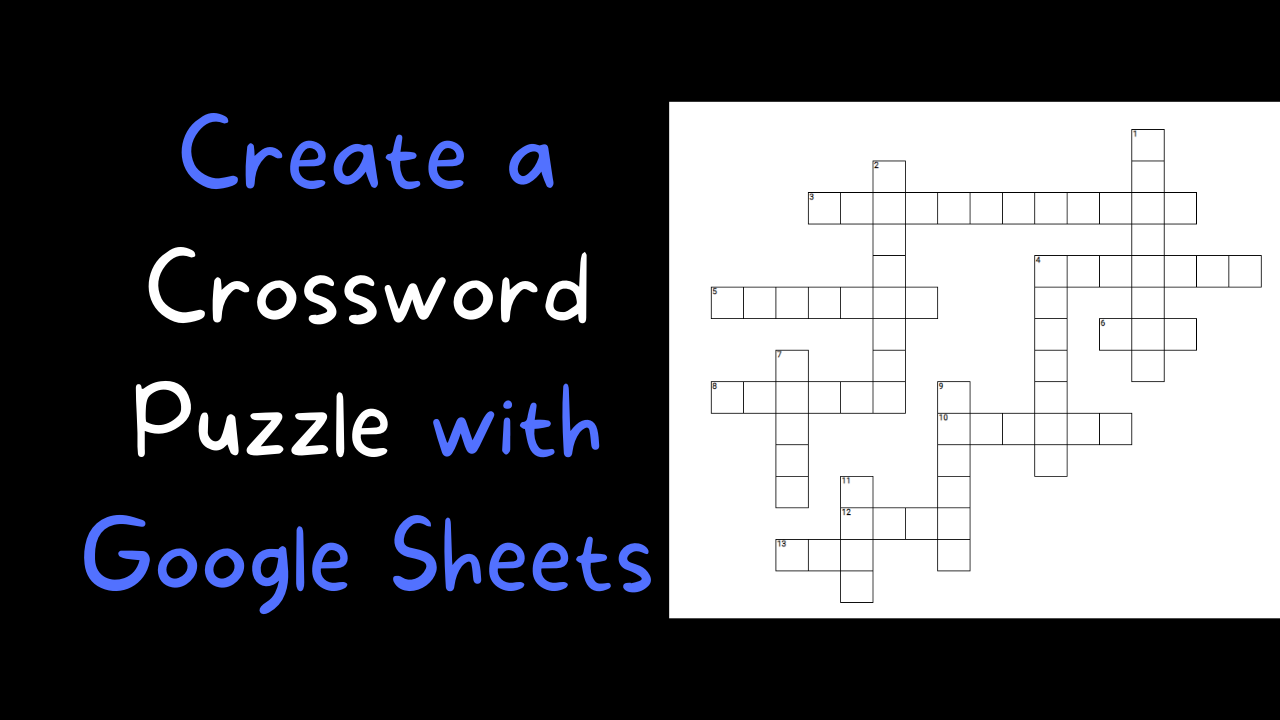 Google Printable Crossword Puzzles