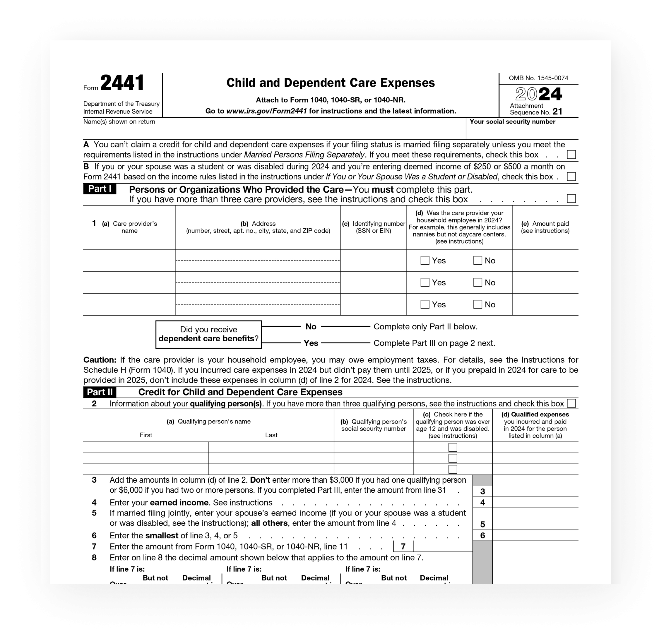 Irs Form To Claim Dependent Child