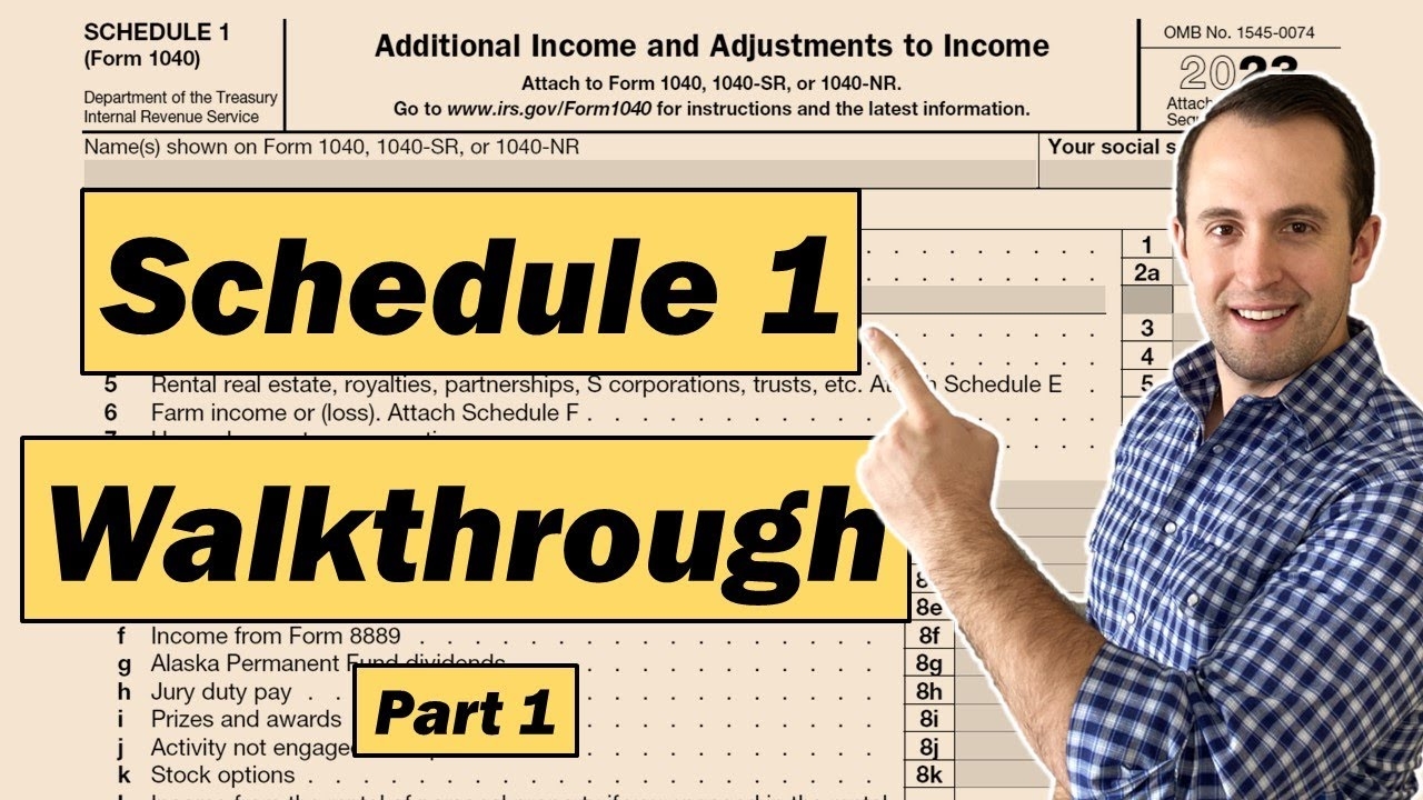 Irs Form Schedule 1