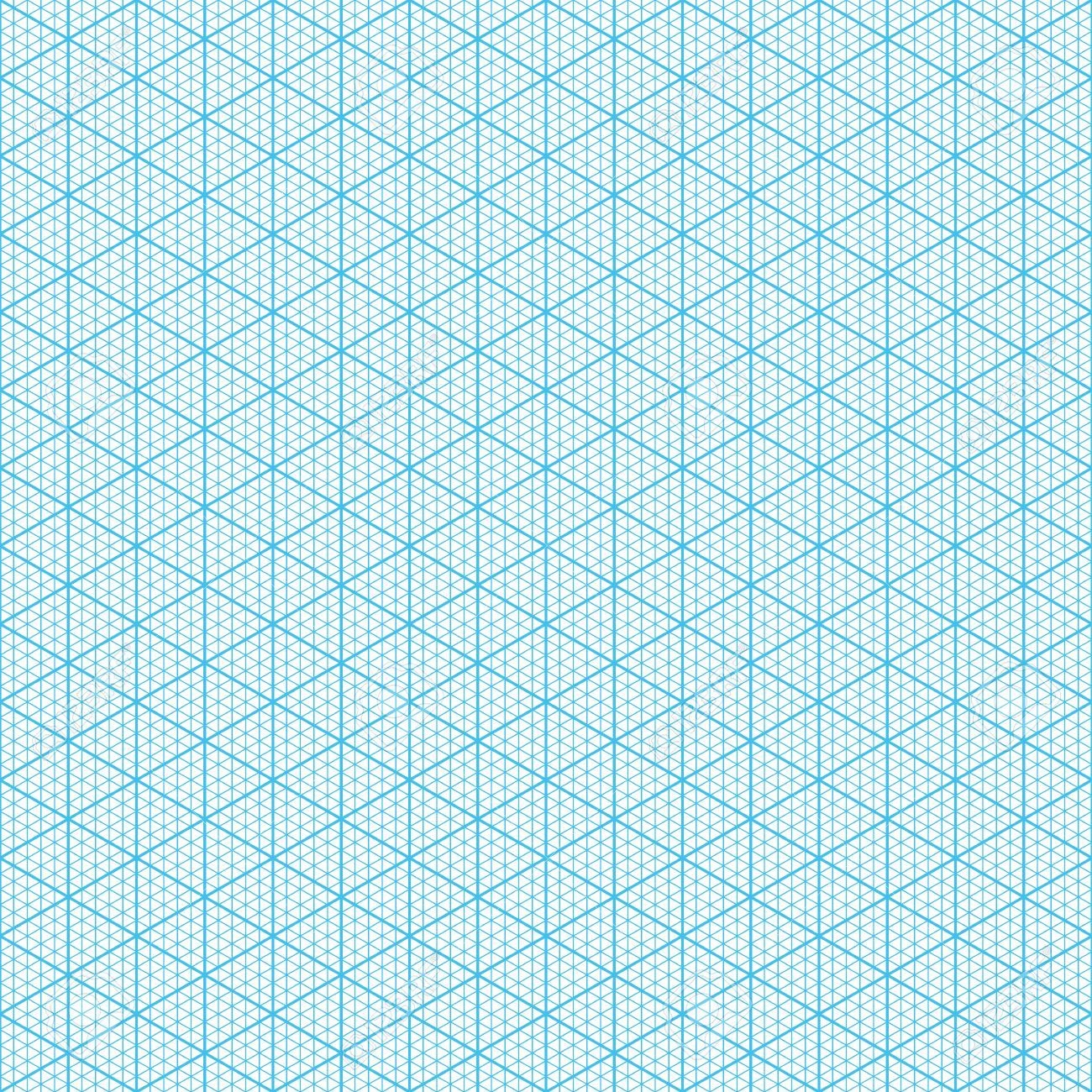 Isometric Graph Paper Orthographic Graph Paper In PDF 