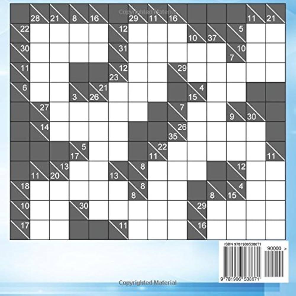 Kakuro Puzzles Printable
