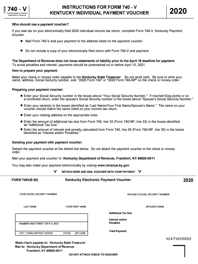 Ky State Tax Form 740